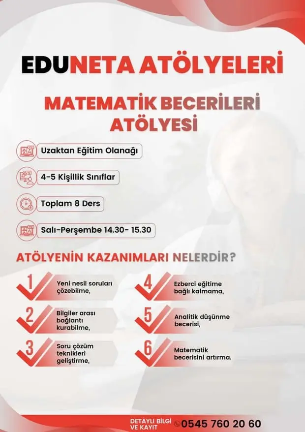 Matematik Becelerileri Atölyesi - EDUNETA